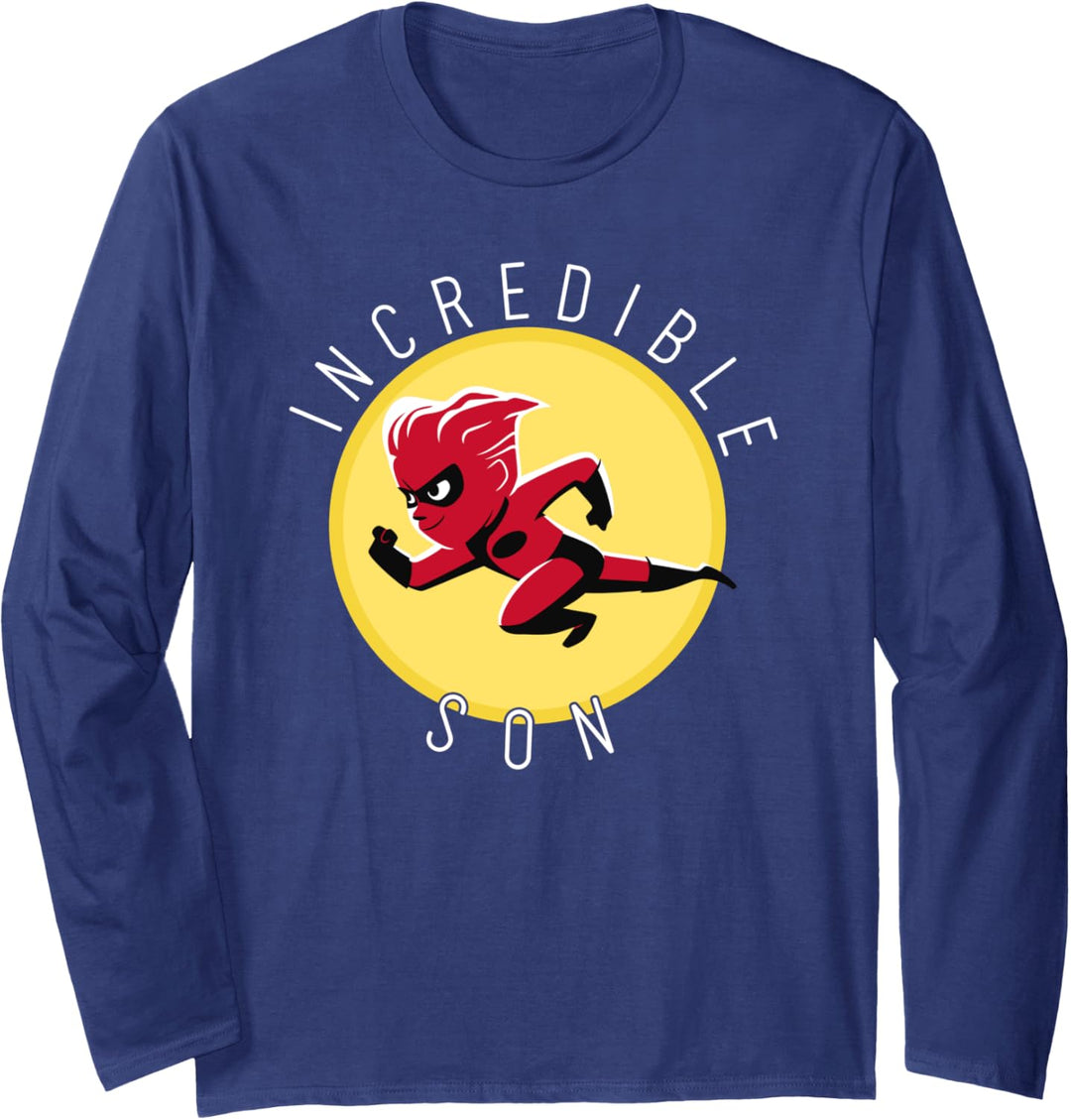 Disney Pixar Incredibles 2 Dash Incredibles Son Langarmshirt