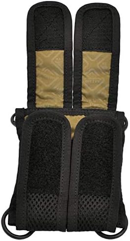 Hazard 4 AeroliteMag Double Mag Pouch Schwarz, Schwarz