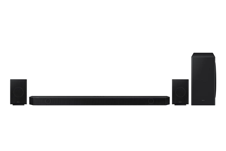 Samsung HW-Q935B 9.1.4-Kanal Q-Soundbar (Deutsches Modell), Rücklautsprecher inklusive, kabelloses