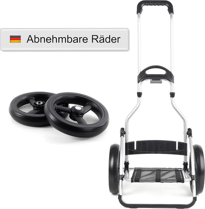 Andersen Shopper Royal Alu klappbar mit Kugellagerrad Ø 29 cm und 40 Liter Tasche 360 Lee 3