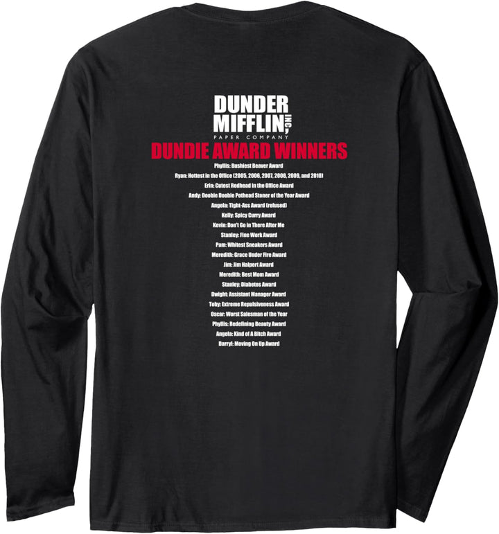 The Office Dundie Preisträger Langarmshirt