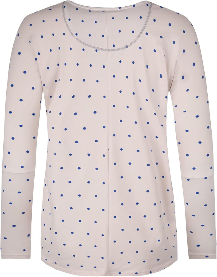 Short Stories Damen Shirt Pyjamaoberteil, Kreide, normal