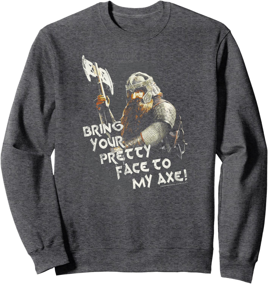 Lord of the Rings Gimli Pretty Face Sweatshirt