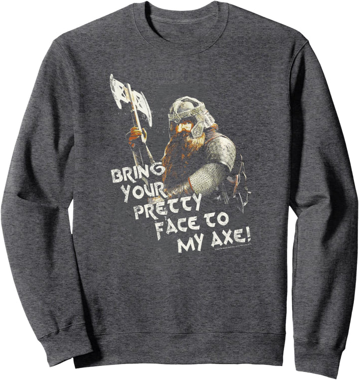 Lord of the Rings Gimli Pretty Face Sweatshirt