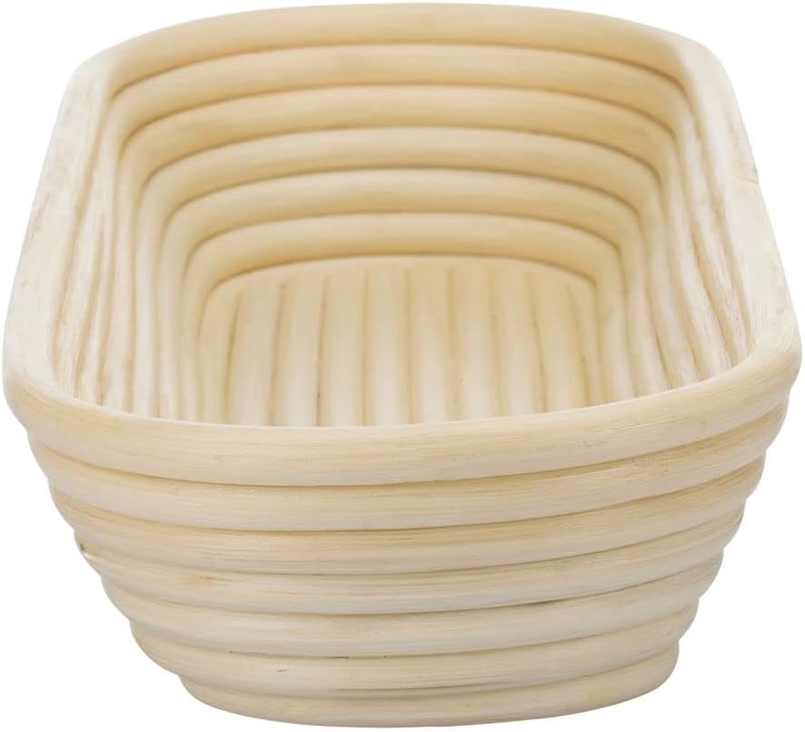 Westmark 2 Gärkörbchen, Oval, Länge: 39,5 cm, Für ca. 1500 - 2000 gr Teig, Peddigrohr, Hellbeige, 32