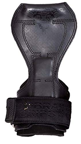 Cobra Grips V2 Lifting Griffe Gewicht Versa Handschuhe Alternative Power Schwarz, Schwarz