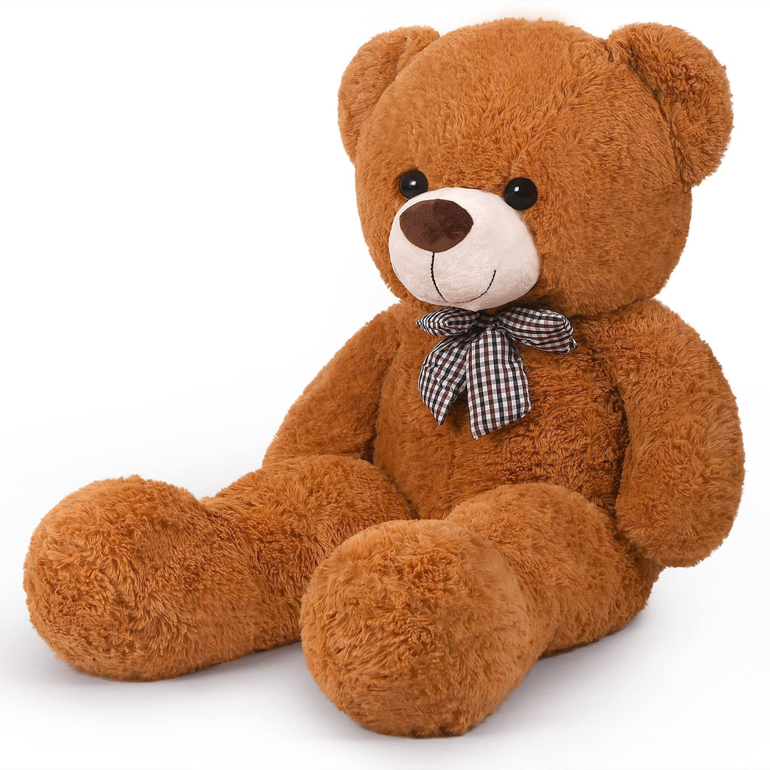 XL Teddybär Grosser Bär 110 cm gross Riesen Teddy Bär Stofftier Plüschtier Kuscheltier Geschenk für
