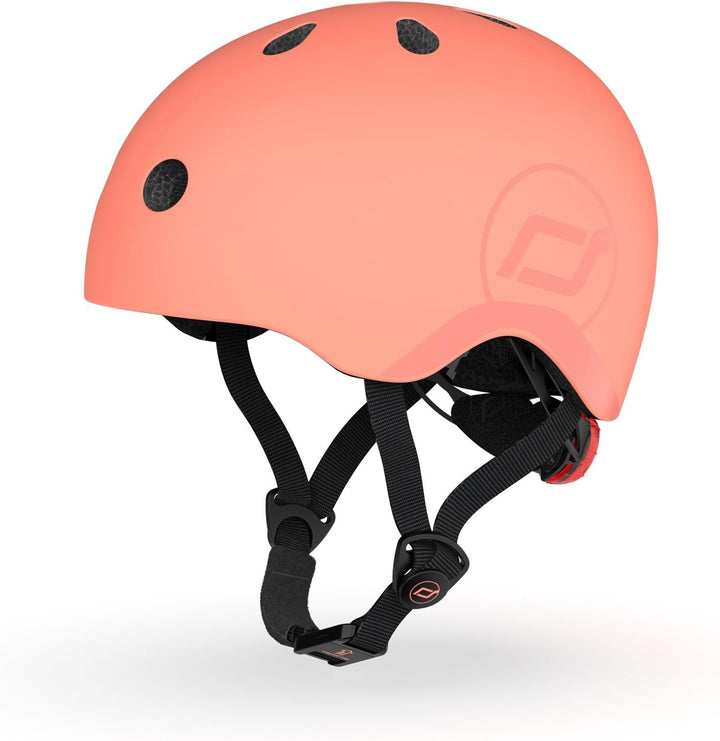 Scoot & Ride, S - M Size Kids Helmet peach, peach