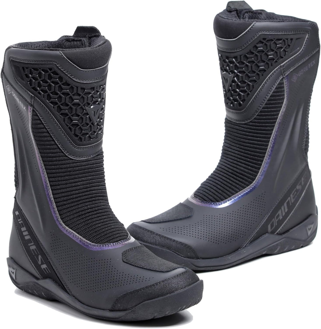 Dainese Freeland 2 Gore-Tex wasserdichte Damen Motorrad Stiefel 38 EU Schwarz, 38 EU Schwarz