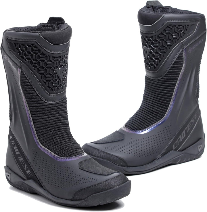 Dainese Freeland 2 Gore-Tex wasserdichte Damen Motorrad Stiefel 38 EU Schwarz, 38 EU Schwarz