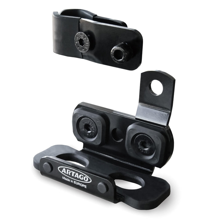 Artago K202 Halterung für Motorrad Diebstahlsicherung Artago 32, Universal zur Befestigung an Rohren