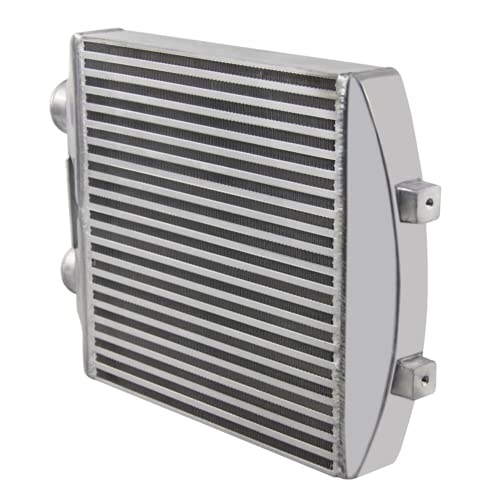 LENJKYYO Ladeluftkühler Intercooler 70MM Seat Sport Aluminium Innenkühler 60PSI für das Ibiza Mk4 da