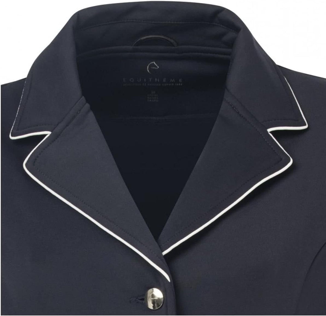 Equi-Thème "Soft Classic Turnierjacke Einheitsgrösse Navy/White Piping, Einheitsgrösse Navy/White Pi