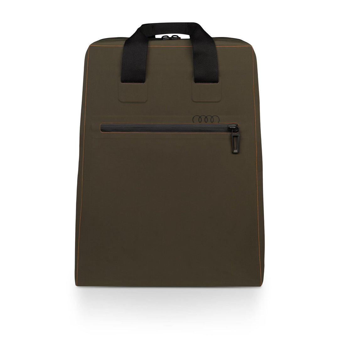 Audi 3152201800 Rucksack Tasche Tragetasche Backpack, Ringe Logo, grün