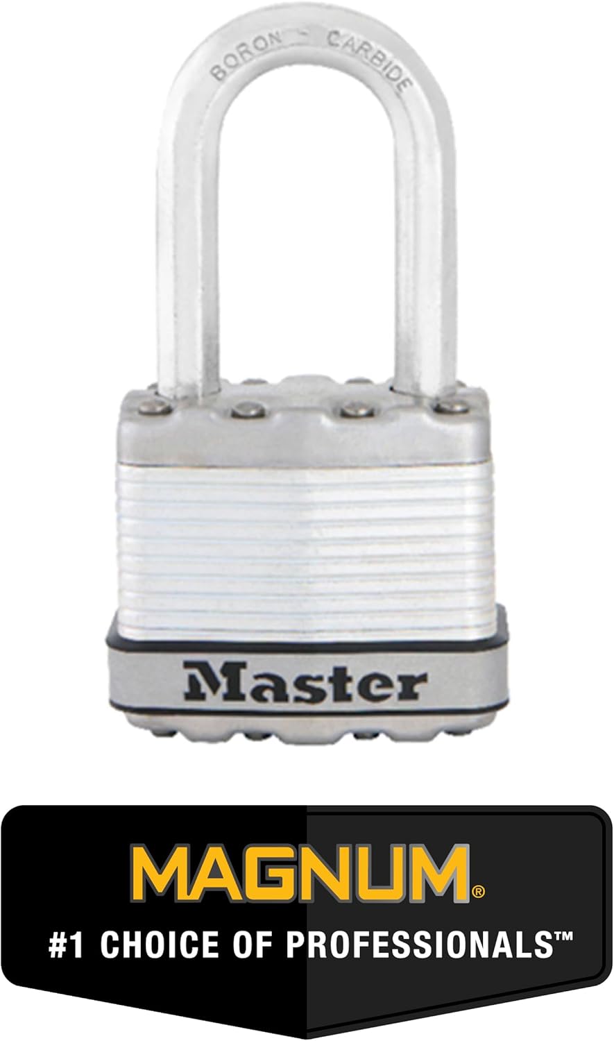 Master Lock M1XDLF Magnum Vorhängeschloss mit Schlüssel, 1 Stück