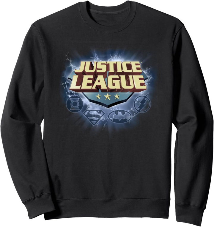 Justice League Storm Logo Sweatshirt