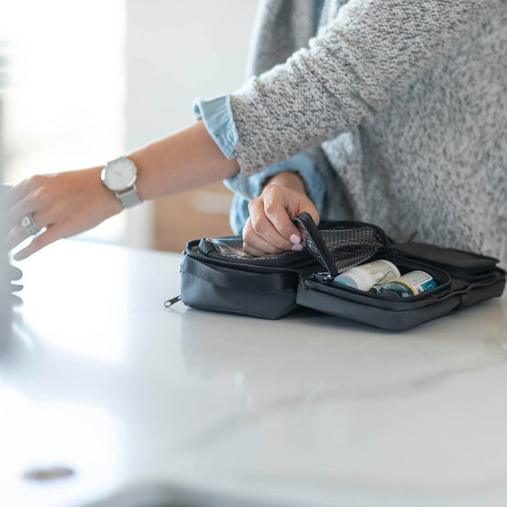 Gomatic Toiletry Bag 2.0 Large | Kulturbeutel zum Aufhängen | Kosmetiktasche | Kulturtasche | Kosmet