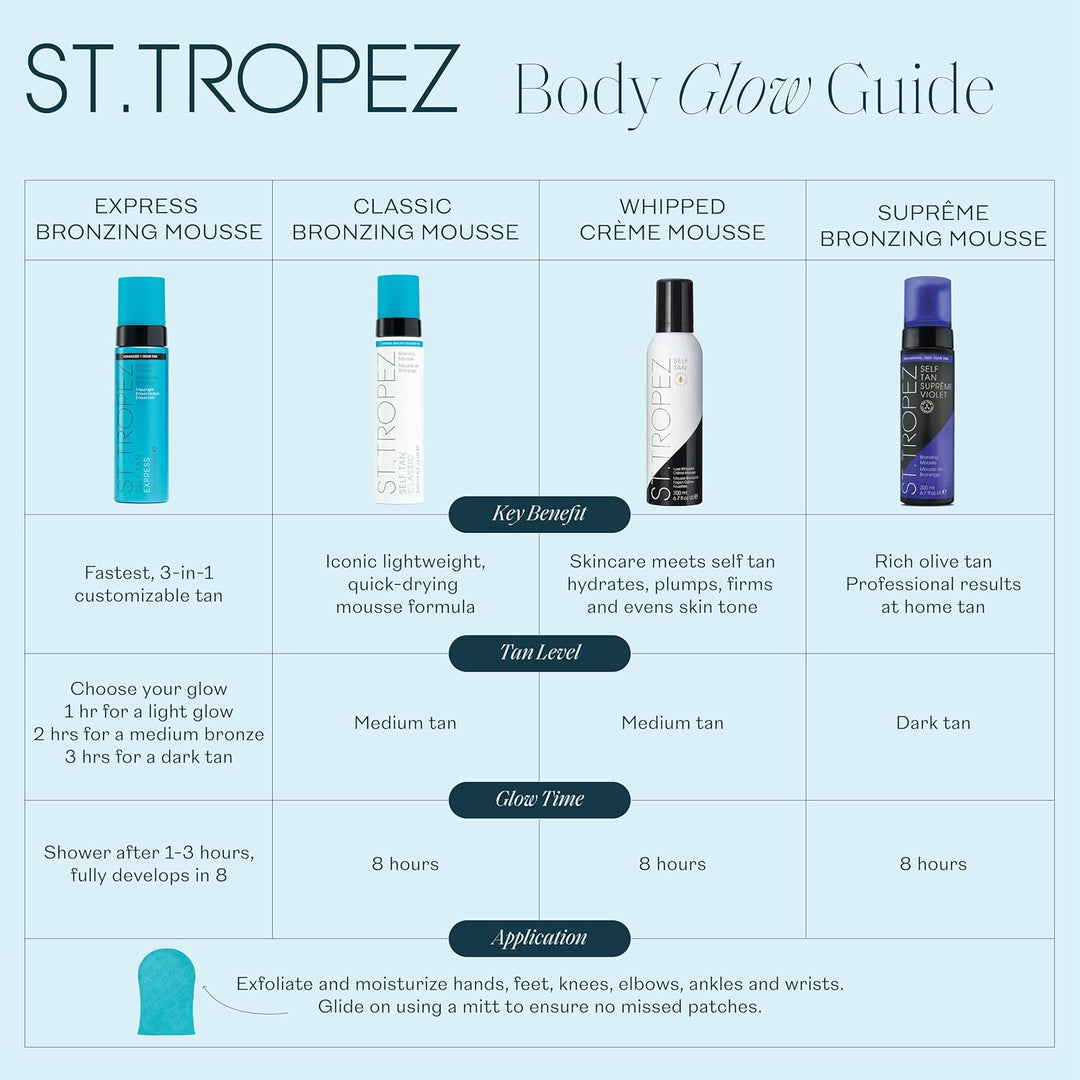St.Tropez Self Tan Classic Bronzing Mousse, 1er Pack (1 x 240 ml), Classic
