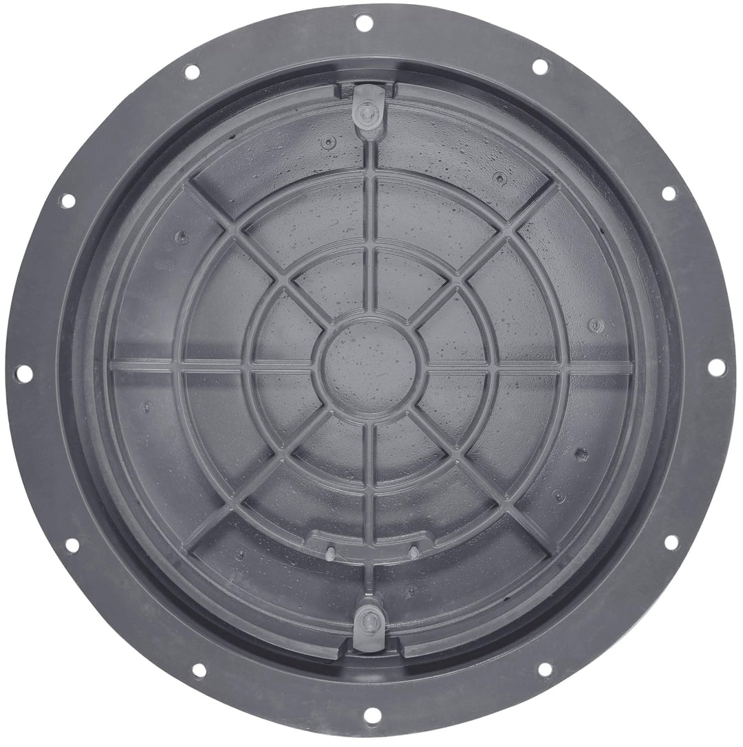 BABYLONPLAST Schachtabdeckung, Schachtdeckel DN600/800, 15kN Hochbelastbarer Kunststoff Kanaldeckel,