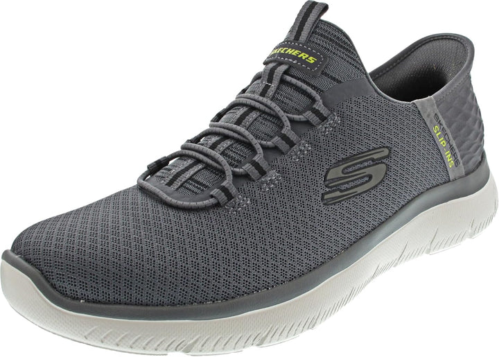 Skechers Herren Summits High RangeSneakers 39 EU Charcoal Mesh Trim, 39 EU Charcoal Mesh Trim