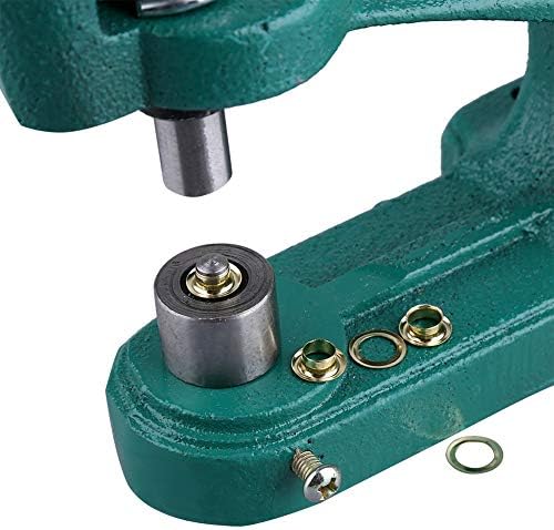 Ösenpresse, 900 Ösen Kit Lochgrösse 6 mm, 9 mm, 12 mm Hand eyeletpress locher Tool Ösenlochmaschine