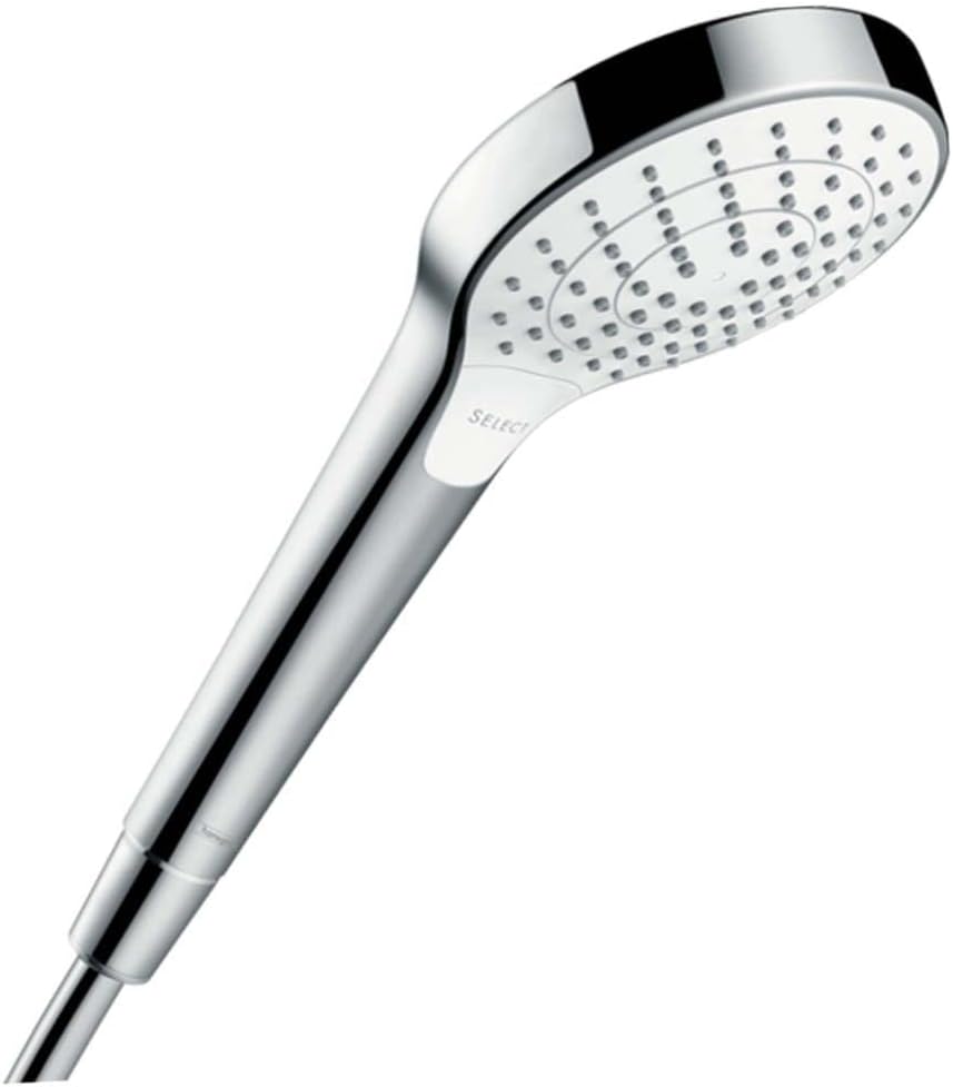 hansgrohe Duschkopf Croma Select S (Regendusche, 3 Strahlarten) weiss/chrom Weiss/Chrom 3 Strahlarte