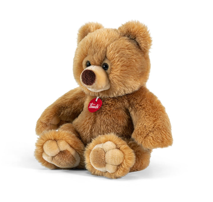 John Adams Trudi, Bear Ettore: 38cm Soft Honey Plush Bear, Christmas, Baby Shower, Birthday or Chris