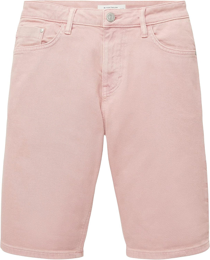 TOM TAILOR Herren Relaxed Fit Bermuda Shorts 34 11055 - Morning Pink, 34 11055 - Morning Pink