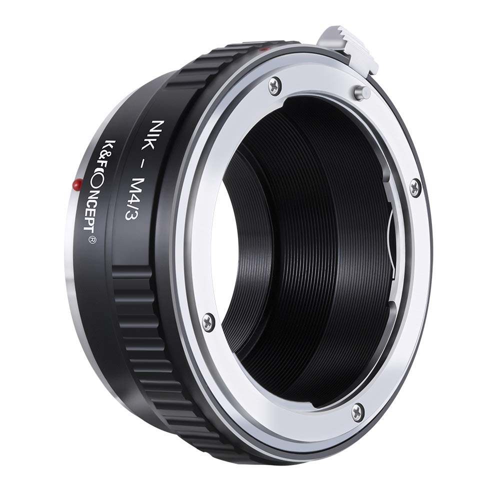 K&F Concept Nikon - M4/3 Objektiv Mount Adapter Ring Objektiv Adapterringe für Nikon AI Objektiv Ada