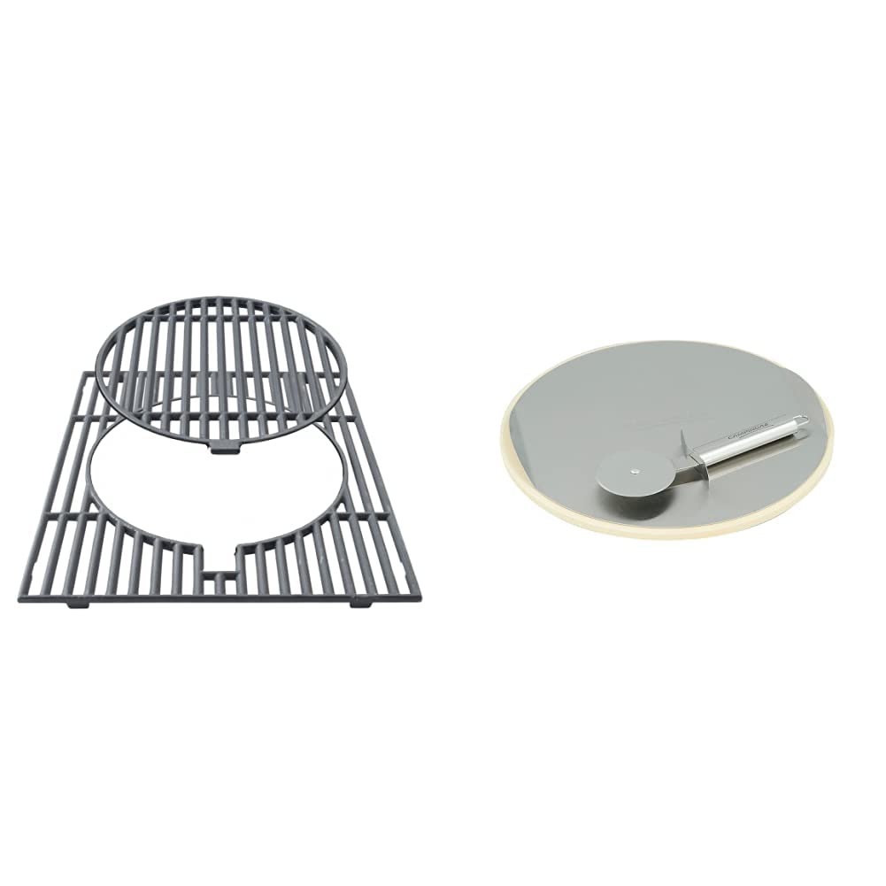 Campingaz Culinary Modular Grillrost matt - 3 & 4 Series Modelle 45 x 39 cm Schwarz & Pizzastein für