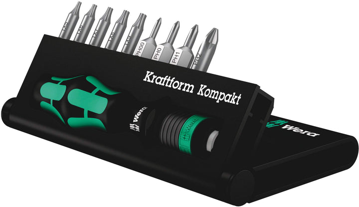 Wera Bit-Sortiment, Kraftform Kompakt 12, 10-teilig, 05135942001
