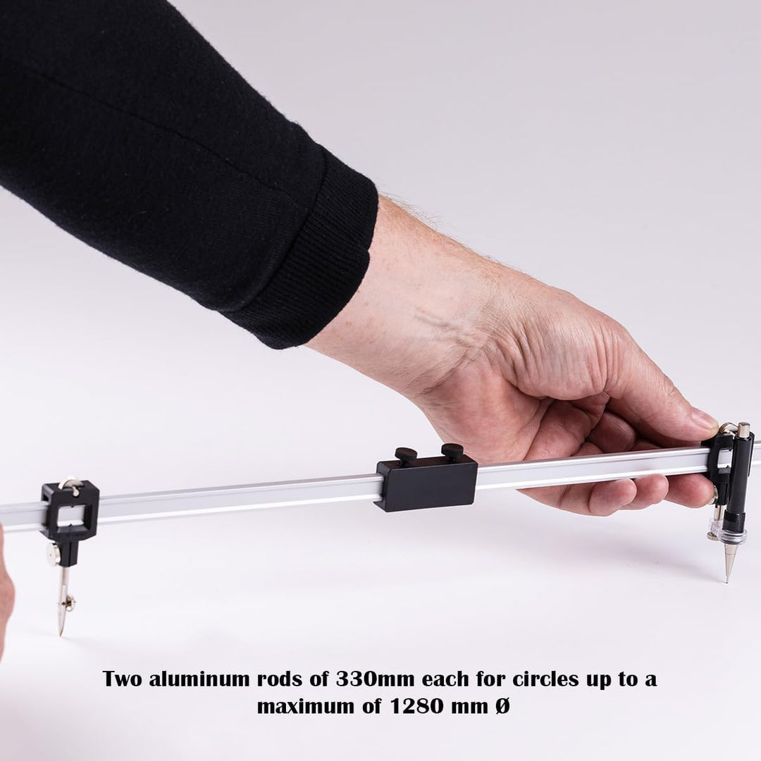 Aristo, AH59000, Stangenzirkel (für Kreisemit Durchmesser biszu 1280 mm, inkl.