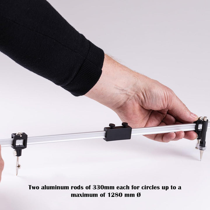 Aristo, AH59000, Stangenzirkel (für Kreisemit Durchmesser biszu 1280 mm, inkl.