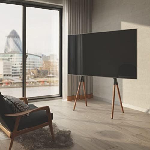 HALTERUNGSPROFI FS08B Design STAFFELEI 4-Bein TV-Stativ Halterung Stativ Fernsehstand Stand Flachbil