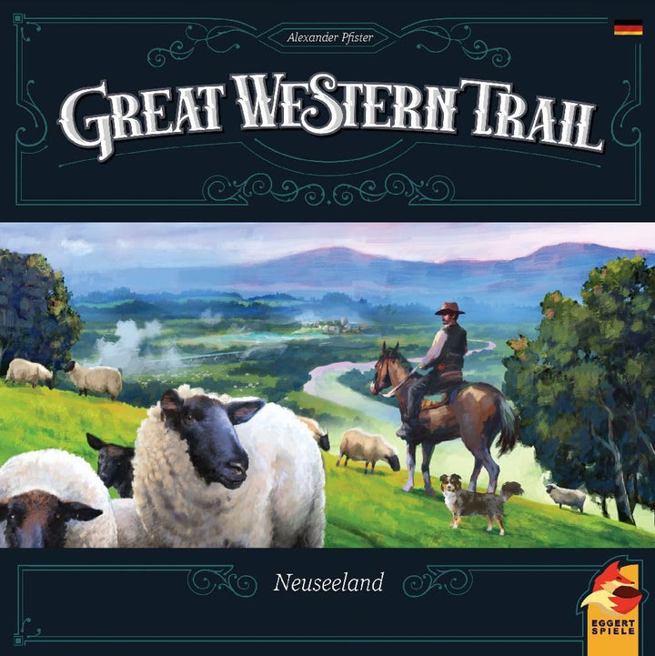 Eggertspiele | Great Western Trail – Neuseeland | Kennerspiel | Strategiespiel | 1-4 Spieler | Ab 12