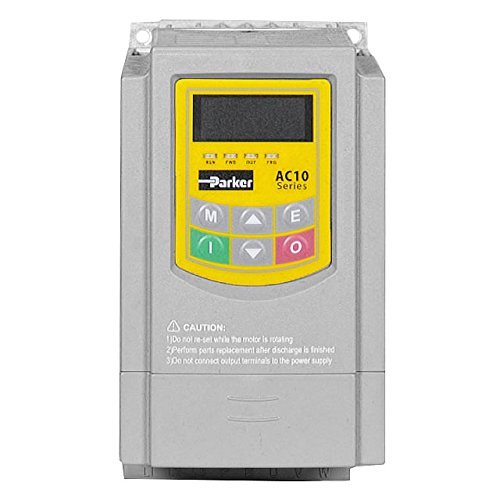 Frequenzumrichter AC10 Parker 10G-11-0025-BF, 1Ph-230V 0,4kW 2,5A, Filter C3 In: 1Ph-230V / Out: 3Ph