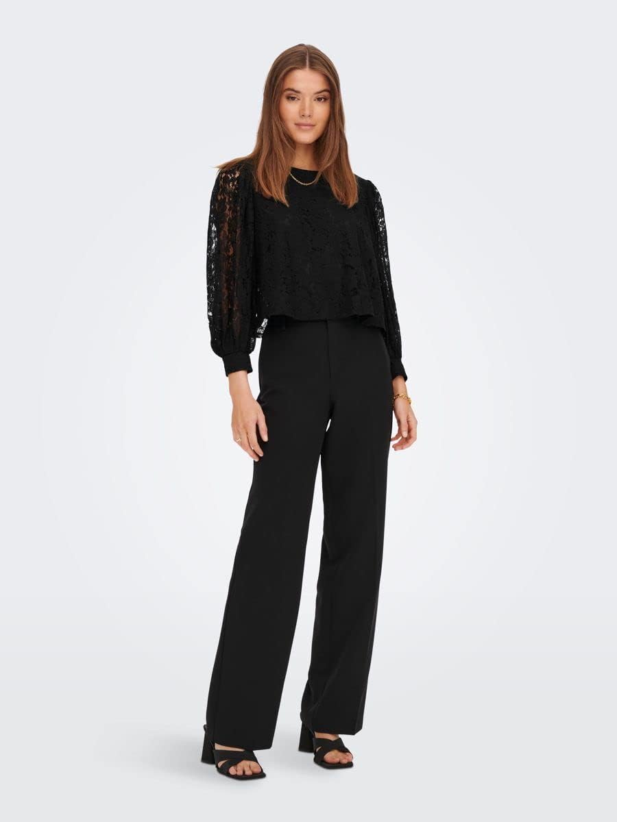 ONLY Damen Shirt S Schwarz, S Schwarz