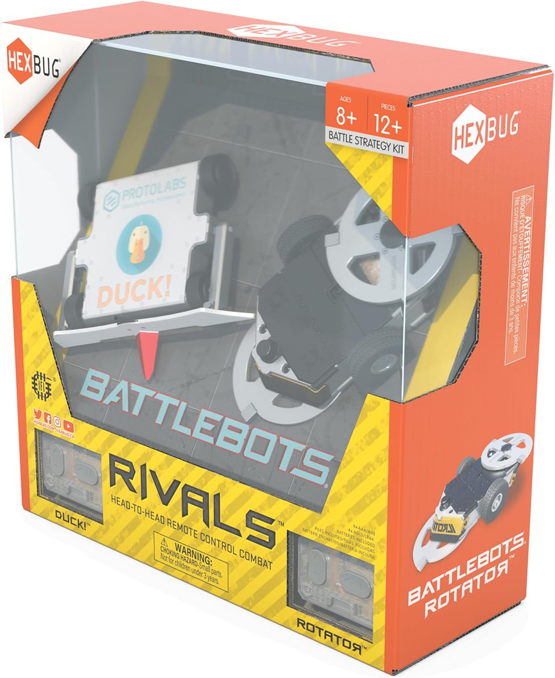 Hexbug BattleBots Rivals V5 EN Black moyen, Black moyen