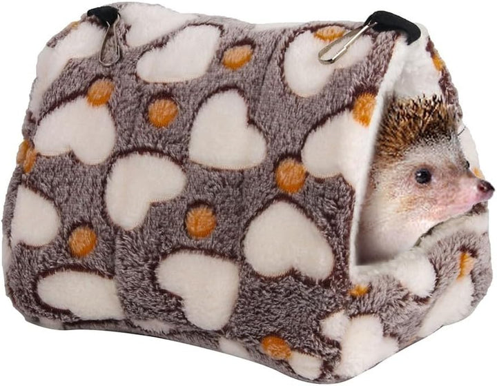 MiOYOOW Meerschweinchen Bett, Hamsterhaus Haustier Schlafsack Höhle Nest Kissen Weiche Warme Haustie