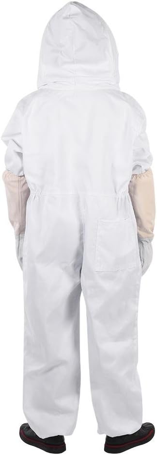 Haofy Imker Anzug Imkeranzug Imkerjacke Baumwolle mit und Hut, Belüftet Imker Anzug Set (Imkerjacke