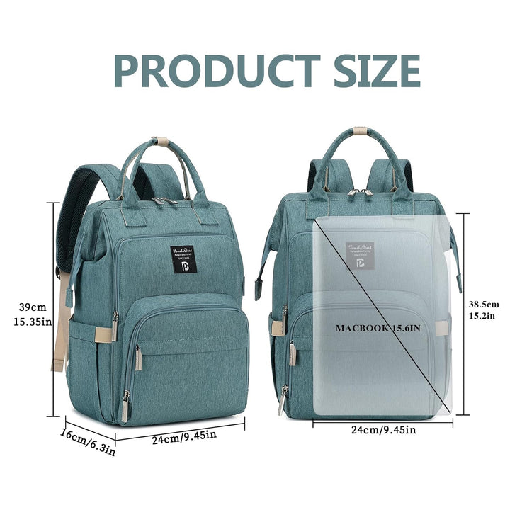 Pomelo Best Baby Wickelrucksack stylische Wickeltasche Rucksack mit Haken wasserdicht multifunktiona