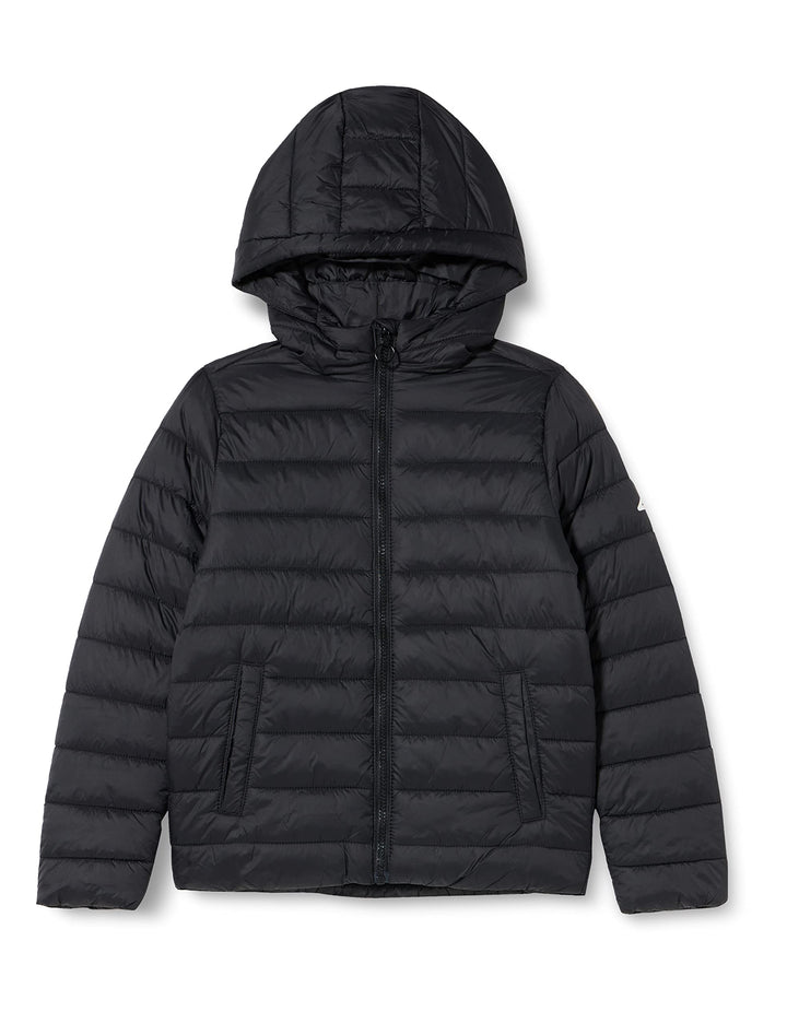 4F JUNIOR Mädchen DOWN Jacket 122 Tiefschwarz, 122 Tiefschwarz