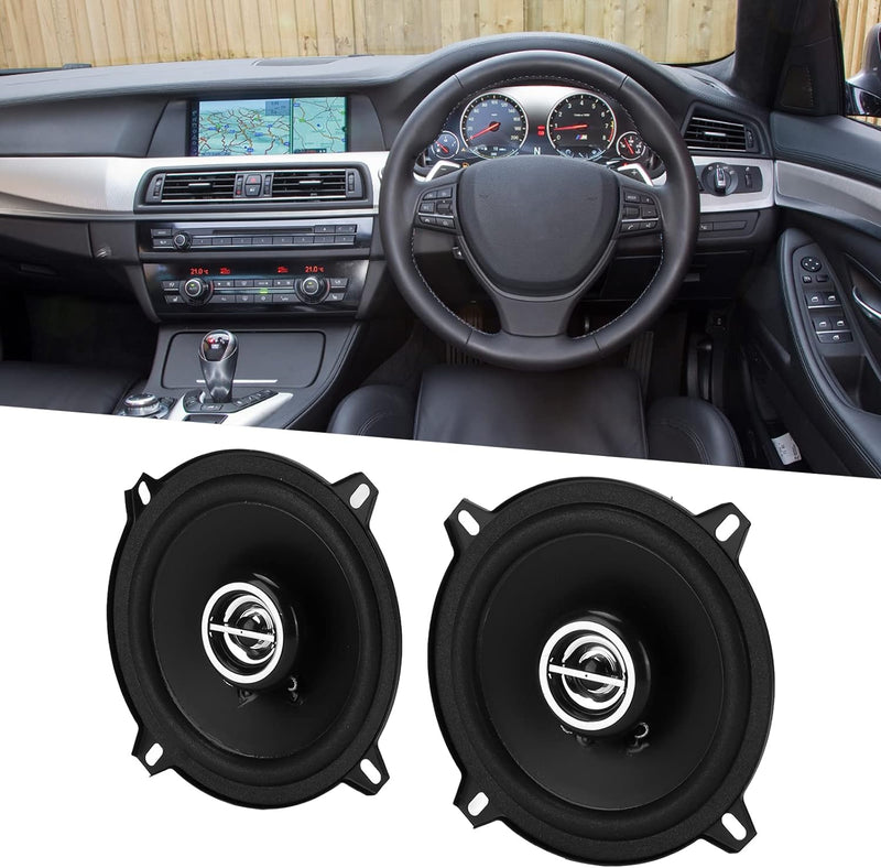 Leapiture 4-Wege-Autolautsprecher 400 Watt 4-Wege-4-Ohm-Breitband-Auto-Stereo-Lautsprecher mit Frequ