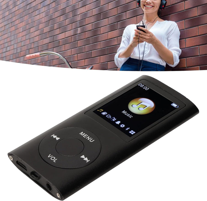 Digitaler, Kompakter und Tragbarer MP3-Player, Unterstützt 64 GB Speicher, 8 Stunden Langes Standby,