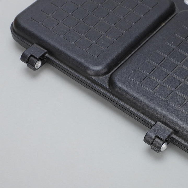 Lagerfeuer-Sandwich-Maker, Doppel-Panel-Heisspresse, antihaftbeschichteter Brottoaster mit Griff, Kä