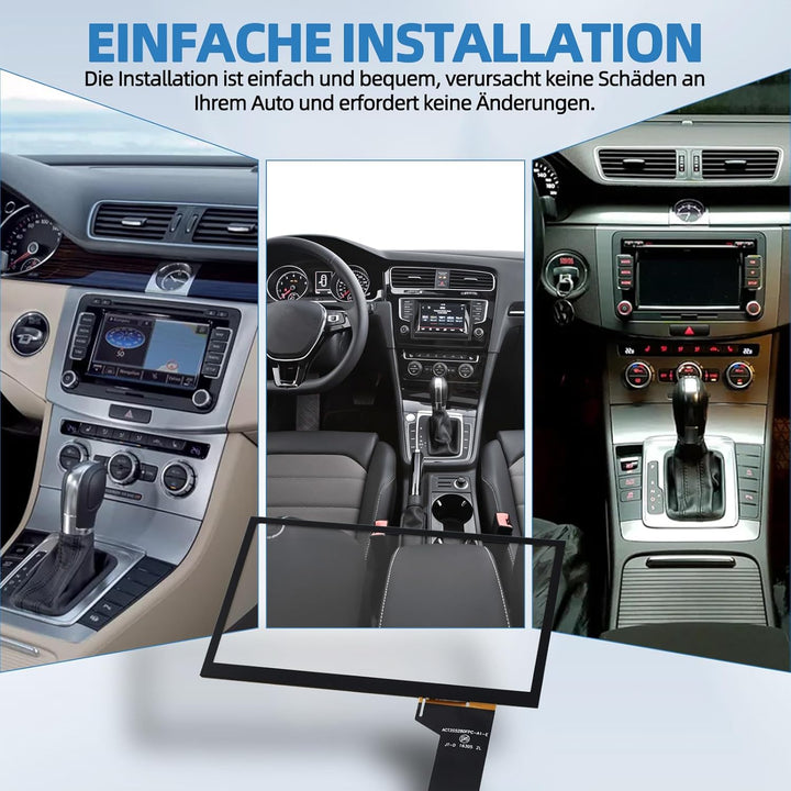Auto Touchscreen Glas LCD Display Digitizer Ersatz für VW Golf 7, Passat B6, Tiguan 5N, T6, Scirocco