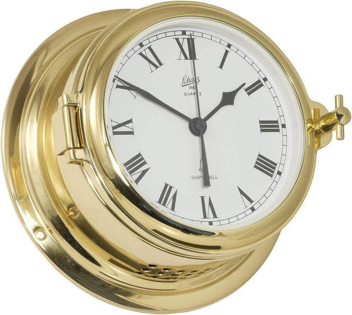 Delite 450cs Schatz Glasenuhr Midi Messing 155 mm x 68 mm
