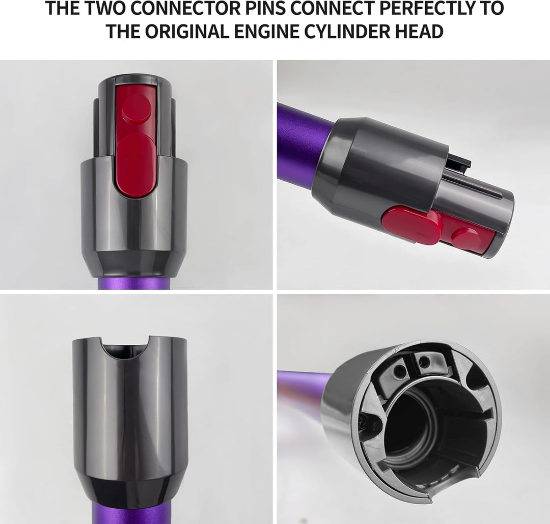 Verlängerungsrohr für Staubsauger, Schnellspanner Verlängerungsrohr für Dyson V15 V11 V10 V8 V7 Stab