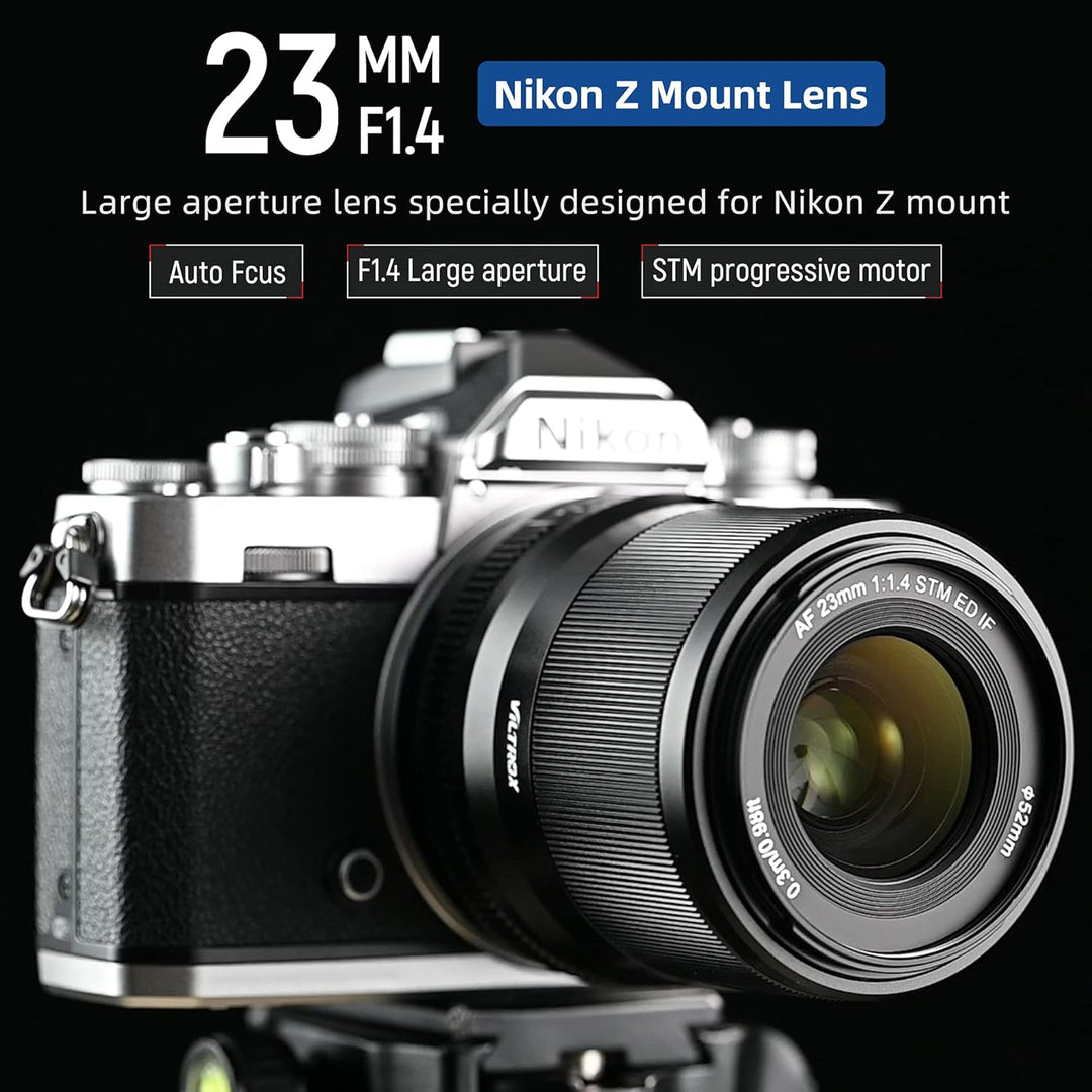 VILTROX 23mm F1.4 Z Grosse Blende APS-C Autofokus Objektiv Unterstützen Sie die Augenkontrolle Prime