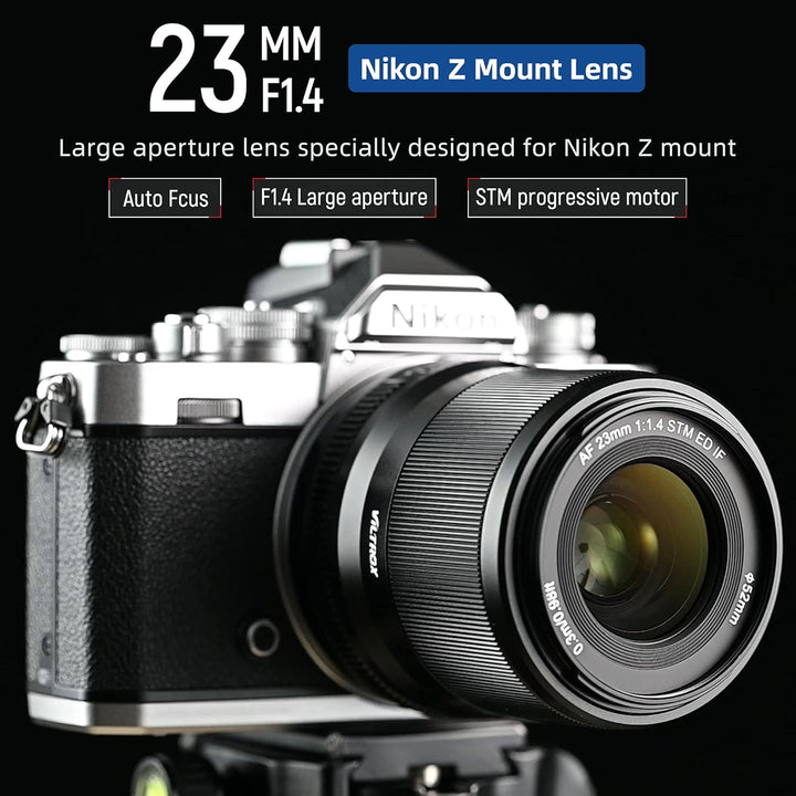 VILTROX 23mm F1.4 Z Grosse Blende APS-C Autofokus Objektiv Unterstützen Sie die Augenkontrolle Prime